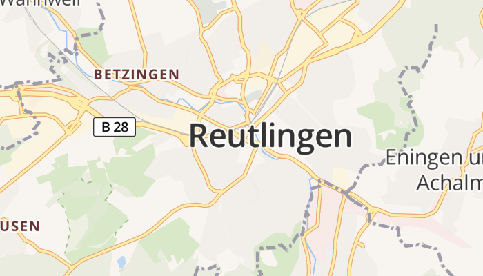 Reutlingen online kaart
