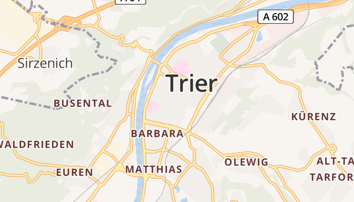 Trier online kaart