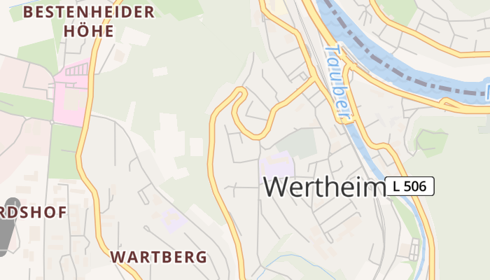 Wertheim am Main online kaart