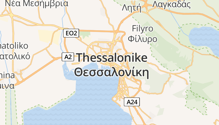 Thessaloniki online kaart