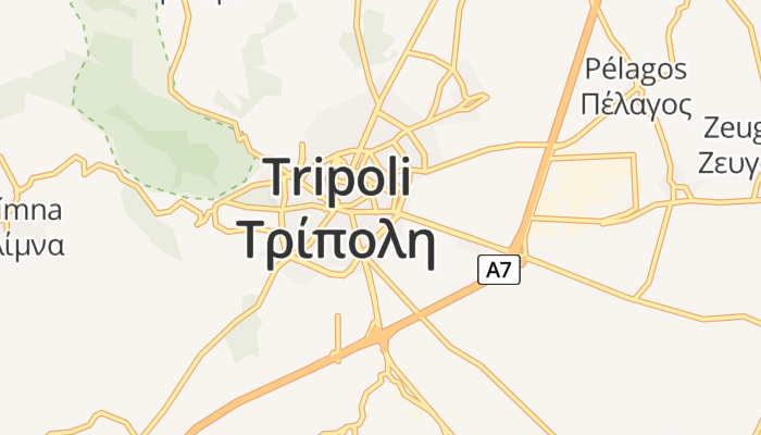 Tripolis online kaart
