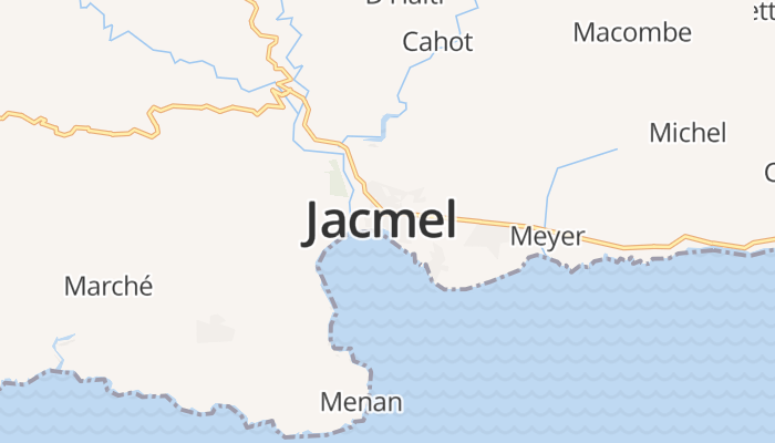 Jacmel online kaart