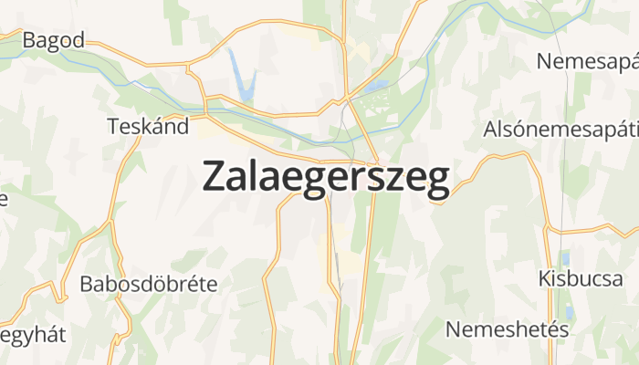 Zalaegerszeg online kaart