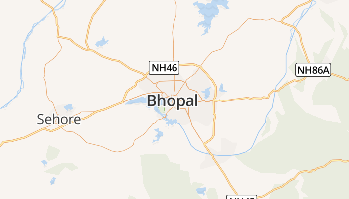 Bhopal online kaart