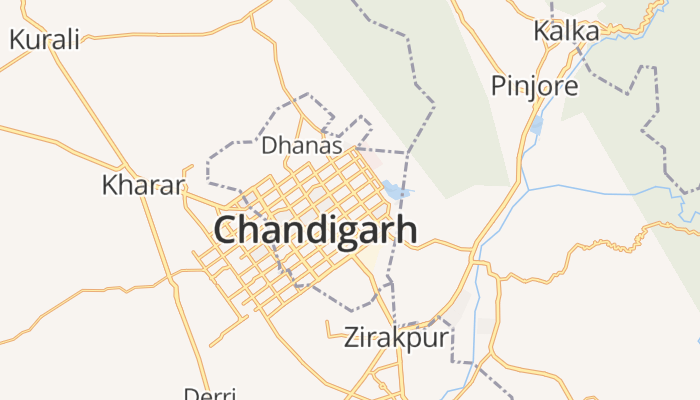 Chandigarh online kaart