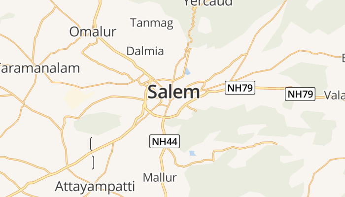 Salem online kaart