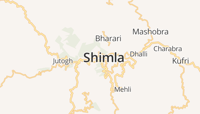 Shimla online kaart