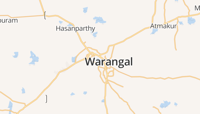 Warangal online kaart