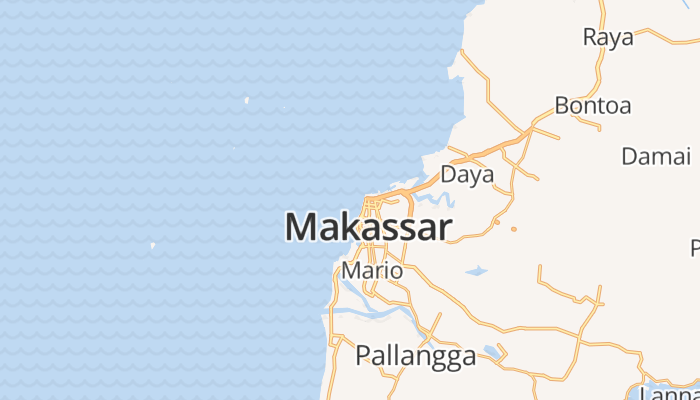 Makassar online kaart