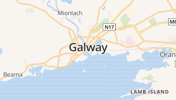 Galway online kaart