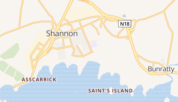 Shannon online kaart