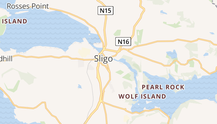 Sligo online kaart