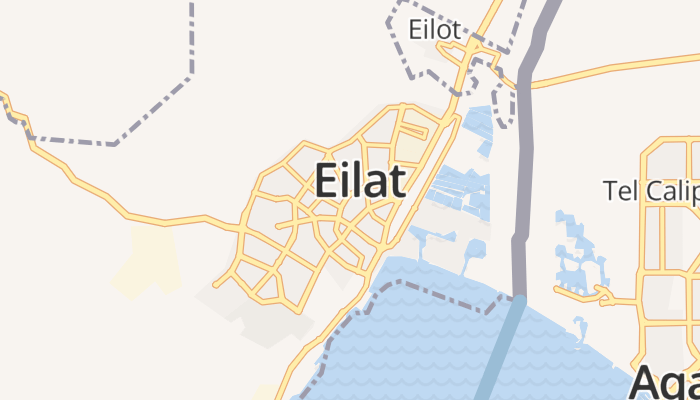 Eilat online kaart