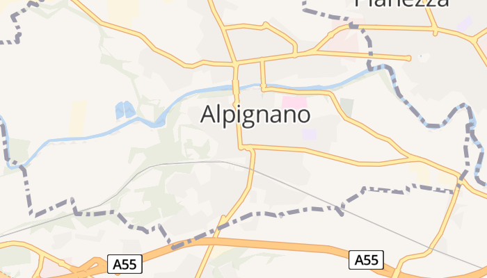 Alpignano online kaart