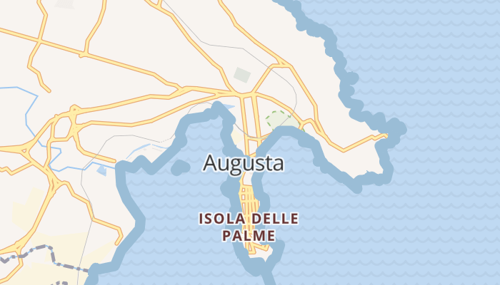 Augusta online kaart
