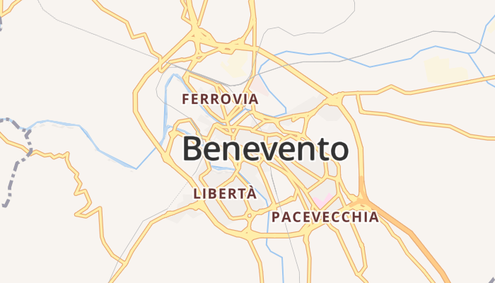 Benevento online kaart
