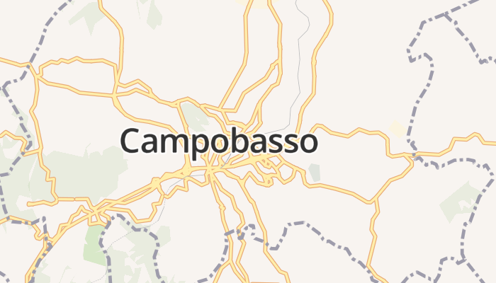 Campobasso online kaart