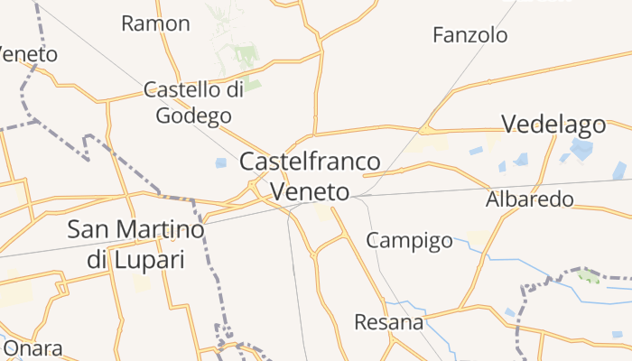 Castelfranco Veneto online kaart