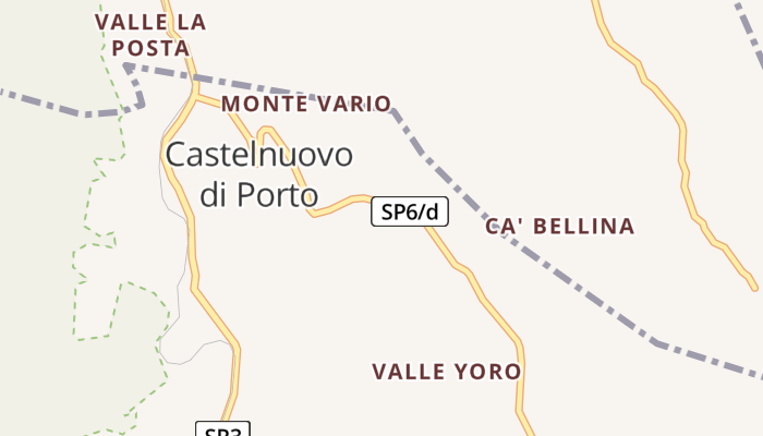 Castelnuovo di Porto online kaart
