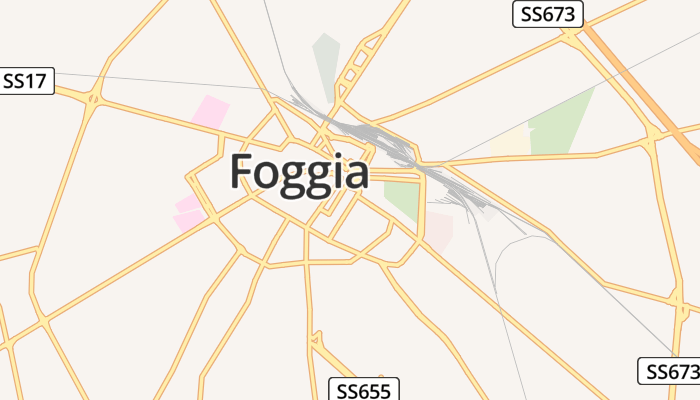 Foggia online kaart