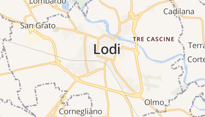 Lodi online kaart