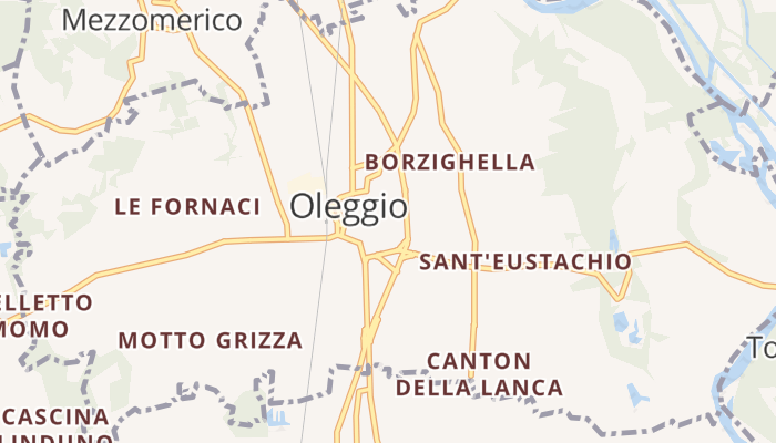 Oleggio online kaart