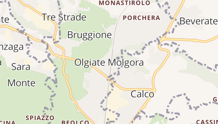 Olgiate Molgora online kaart