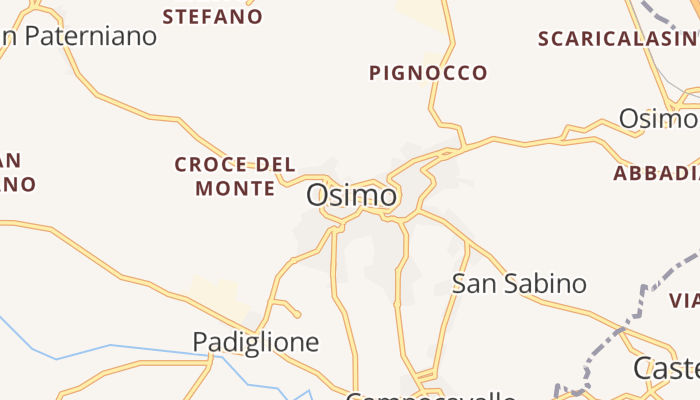 Osimo online kaart