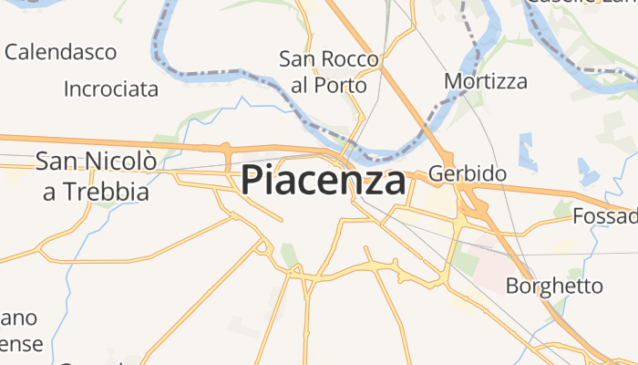Piacenza online kaart