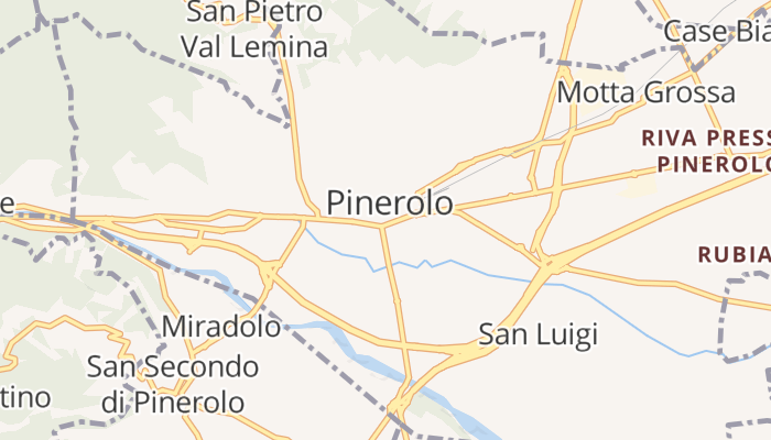 Pinerolo online kaart