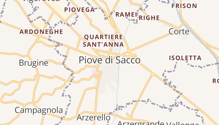 Piove di Sacco online kaart