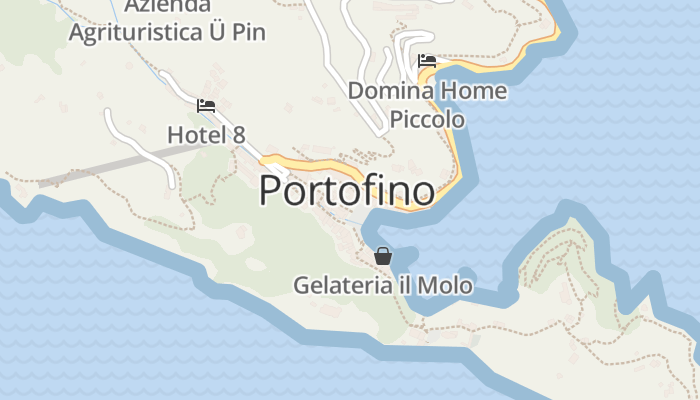 Portofino online kaart