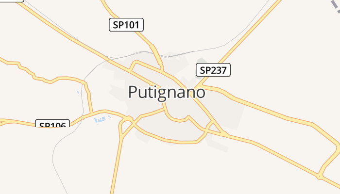Putignano online kaart