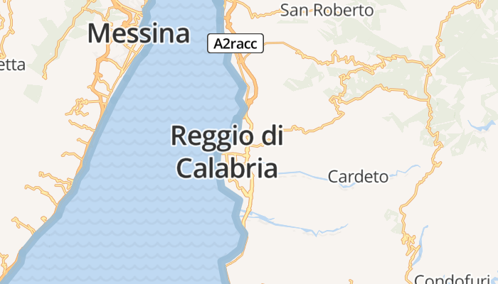 Reggio di Calabria online kaart