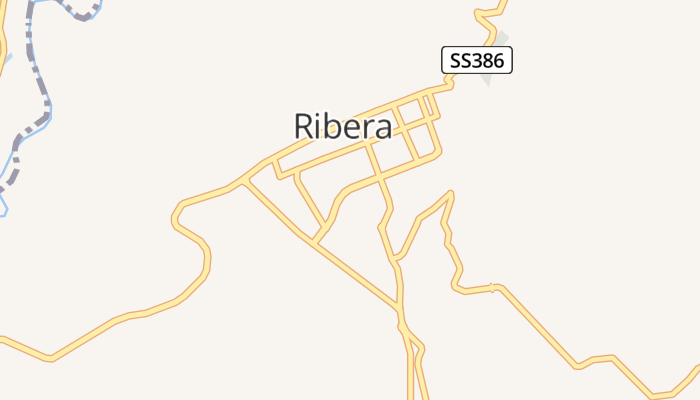 Ribera online kaart