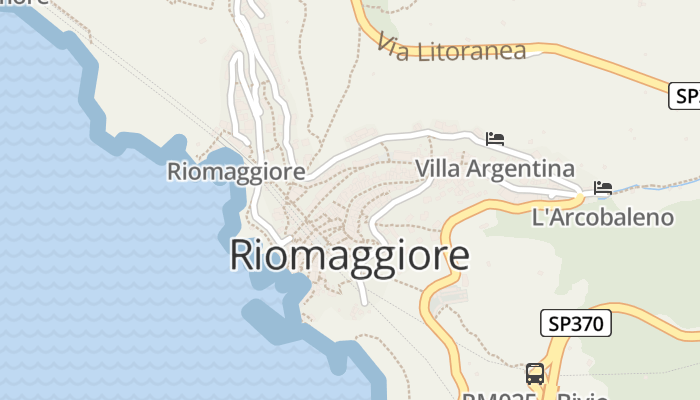 Riomaggiore online kaart