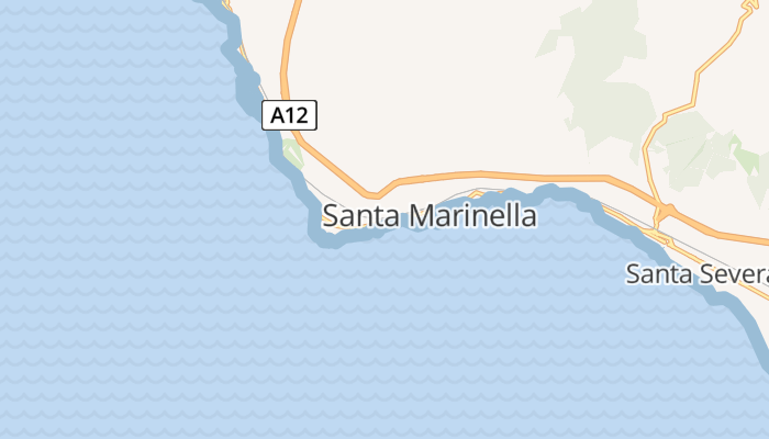 Santa Marinella online kaart