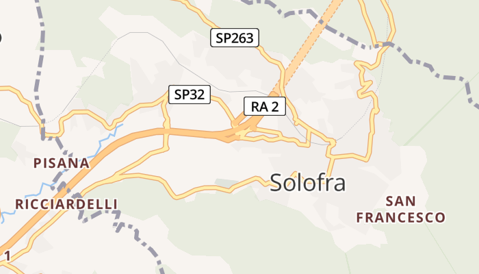 Solofra online kaart