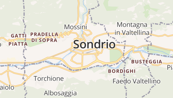 Sondrio online kaart