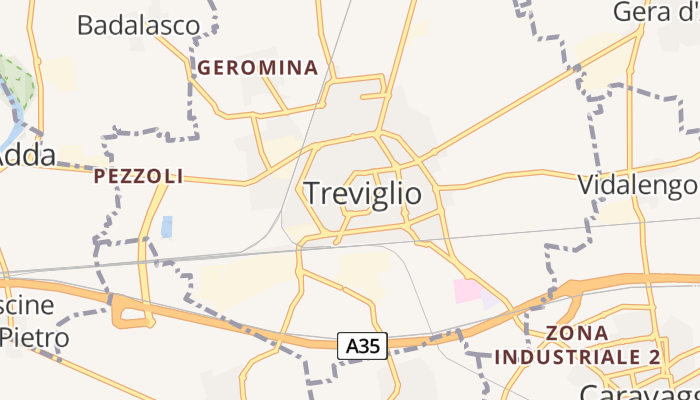 Treviglio online kaart