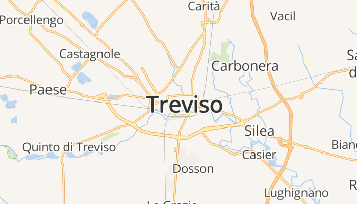 Treviso online kaart