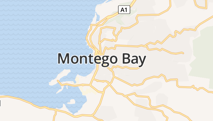 Montego Bay online kaart