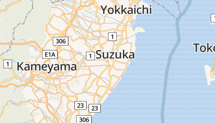 Suzuka online kaart