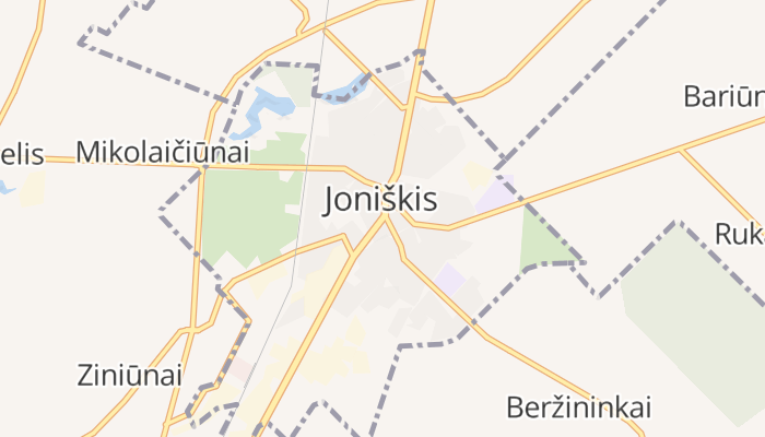 Joniškis online kaart
