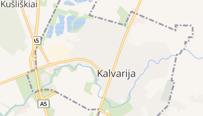 Kalvarija online kaart