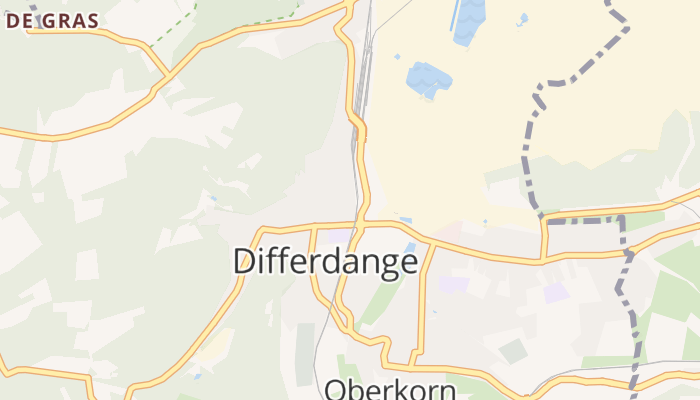 Differdange online kaart