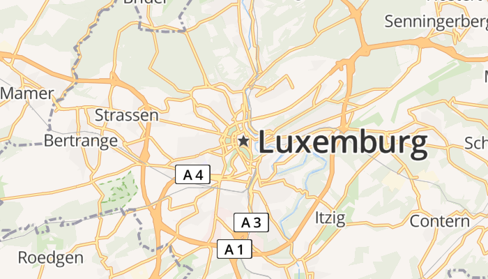 Luxemburg online kaart