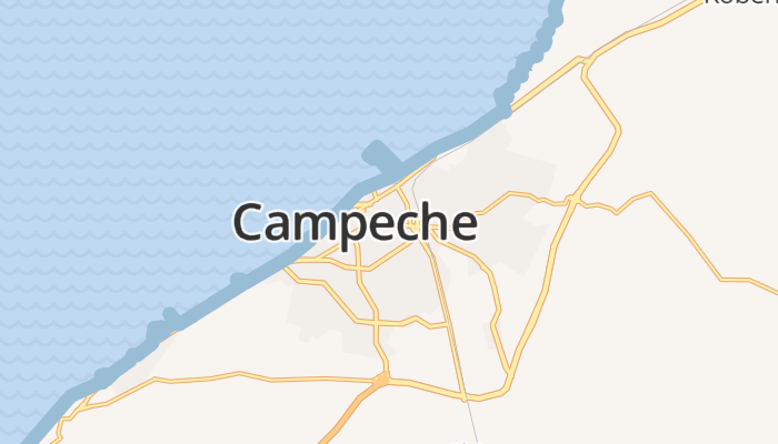 Campeche online kaart