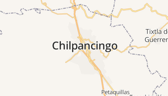 Chilpancingo de los Bravo online kaart