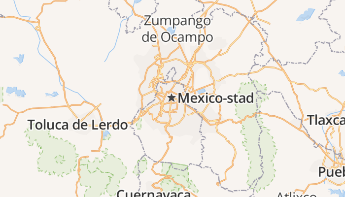 Mexico-stad online kaart